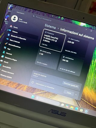Asus Vivobook 15 White Core i7 gen