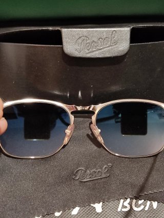 Gafas de Sol Persol Marrón y Plateadas