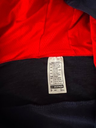 Sudadera Xiaomi Azul Marino y Roja T14-15