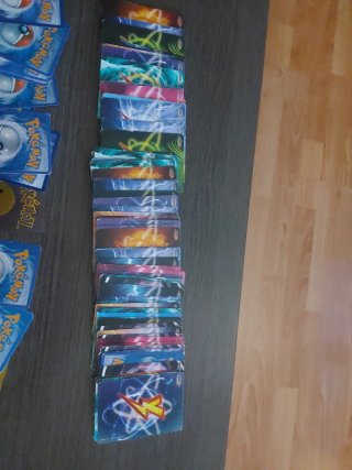 Lote Cartas Pokémon, Fútbol y Nergys