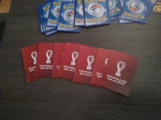 Lote Cartas Pokémon, Fútbol y Nergys