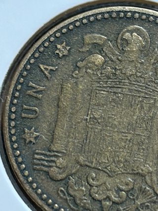 Una 1 Peseta 1947 España MBC+ españa franco