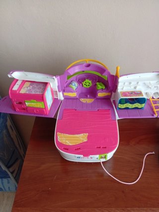 Barco Pinypon Morado y Verde