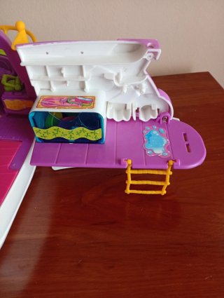 Barco Pinypon Morado y Verde