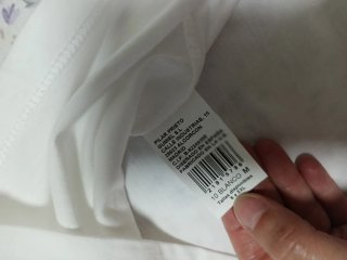 Camiseta Pilar Prieto floral blanca talla M.