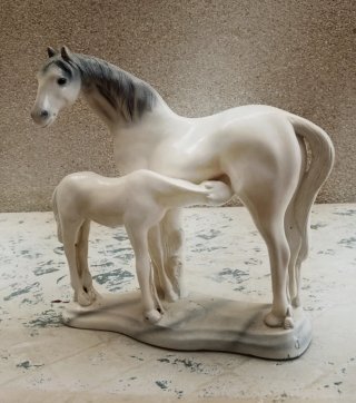 Jarrón de porcelana decorativo