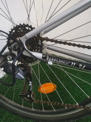 Bicicleta B'TWIN plateada
