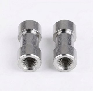 Adaptador de Espiga Metálico de 1/4" y 3/8"
