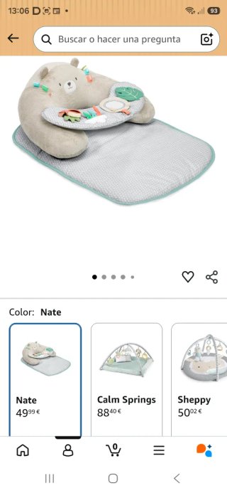 Cojín para bebé para aprender a sentarse