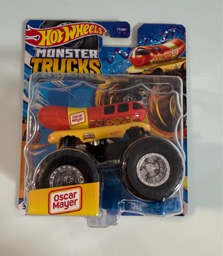 Hot Wheels Monster Trucks oscar mayer