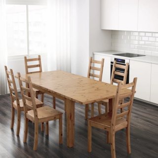 4 Sillas Ikea Madera Maciza