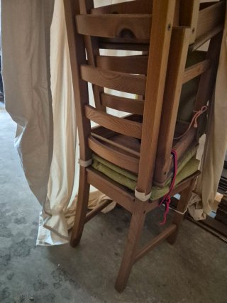 4 Sillas Ikea Madera Maciza