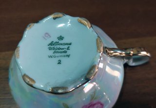 Set Tazzine Seltmann Weiden Bavaria con Piattino