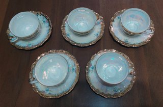 Set Tazzine Seltmann Weiden Bavaria con Piattino