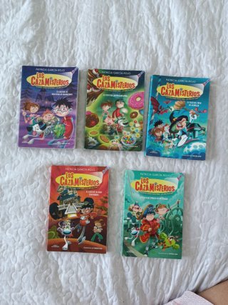 Pack libros colección Cazamisterios