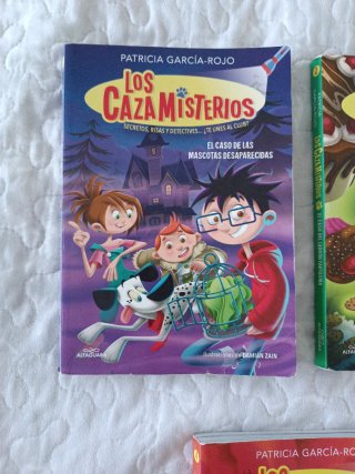 Pack libros colección Cazamisterios