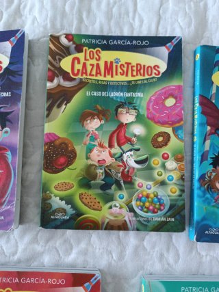 Pack libros colección Cazamisterios