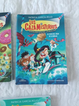 Pack libros colección Cazamisterios