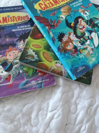 Pack libros colección Cazamisterios