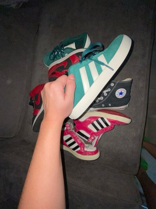 Lote Zapatillas Adidas, Converse, Nike