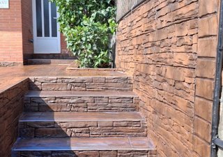 Hormigón impreso, fratasado y mantenimiento
