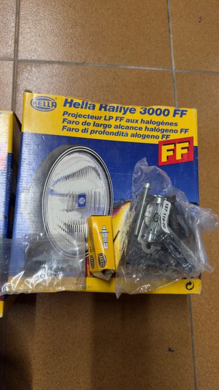 Faros Hella Rallye 3000 Sin estrenar