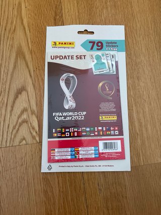 Panini Álbum Mundial Qatar 2022 + Set Stickers