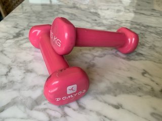 Pesas 1’5kg marca Domyos