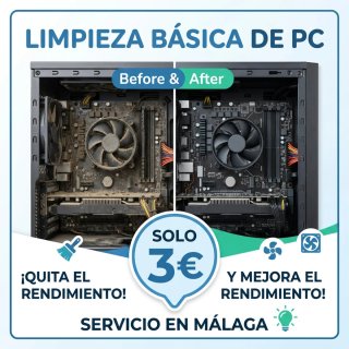 Servicio limpieza de PC