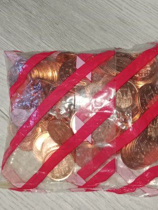Bolsa 200  monedas de 5 céntimos 1999 S/C  España