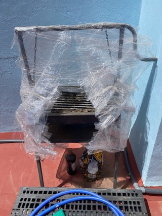 Barbacoa de hierro
