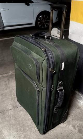 Maleta Grande Samsonite Verde
