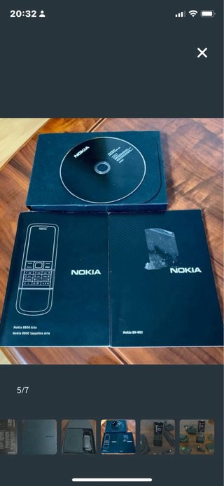 Nokia 8800 Sapphire Arte Marrón