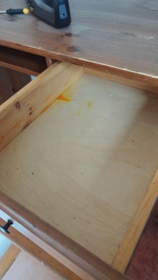 Escritorio de madera Ikea