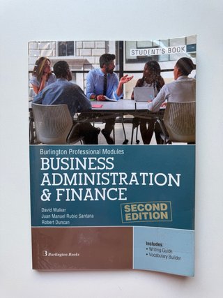 Business Administration Finance Sts 2 Ed (ciclo...