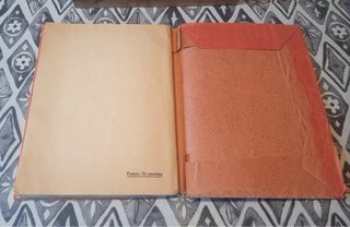 Libro escolar antiguo. Física.