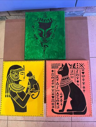 Cuadros Abstractos , Rostros, Varios Tamaños.