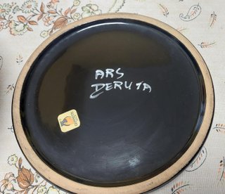 Centrotavola Maiolica Deruta Dipinta Mano