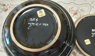 Centrotavola Maiolica Deruta Dipinta Mano