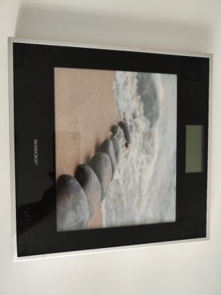 Báscula SILVERCREST con foto playa