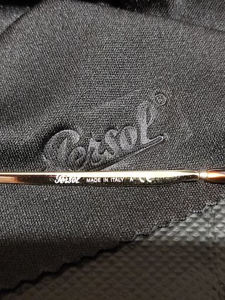 Gafas de Sol Persol Marrón y Dorado stylo Diamante