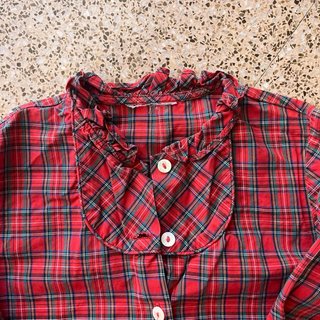 Camisa cuadros manga larga