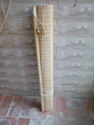 Estor enrollable bambú nuevo