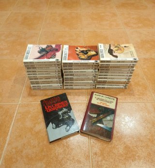 Lote 34 libros Agatha Christie