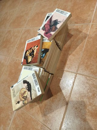 Lote 34 libros Agatha Christie