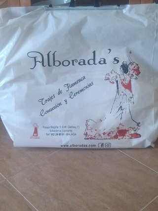 Cancán de Comunión Blanco de Alborada's