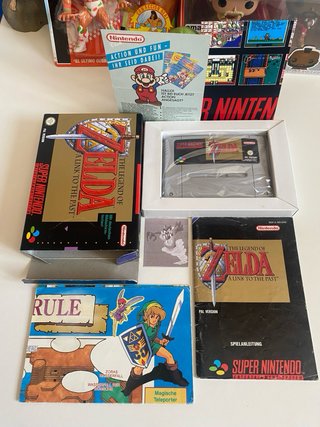 Zelda A Link To The Past Super Nintendo SNES