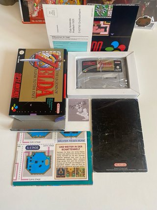 Zelda A Link To The Past Super Nintendo SNES