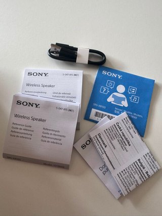 Altavoz Bluetooth Sony SRS-XB100L Azul Nuevo