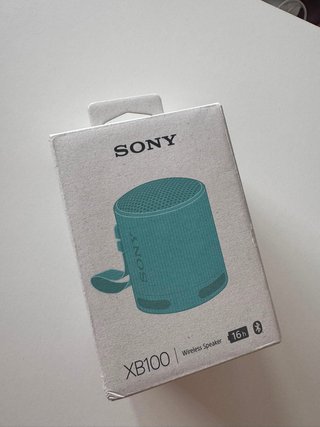 Altavoz Bluetooth Sony SRS-XB100L Azul Nuevo